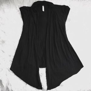 Black Flowy Cardigan